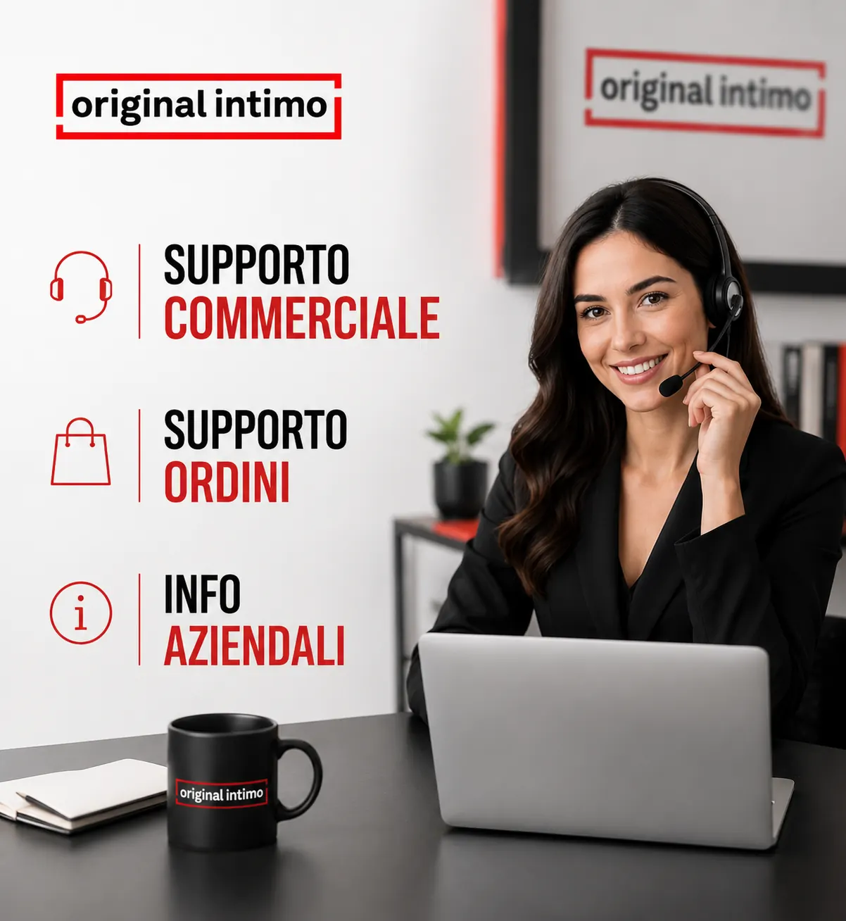 Supporto commerciale Original Intimo