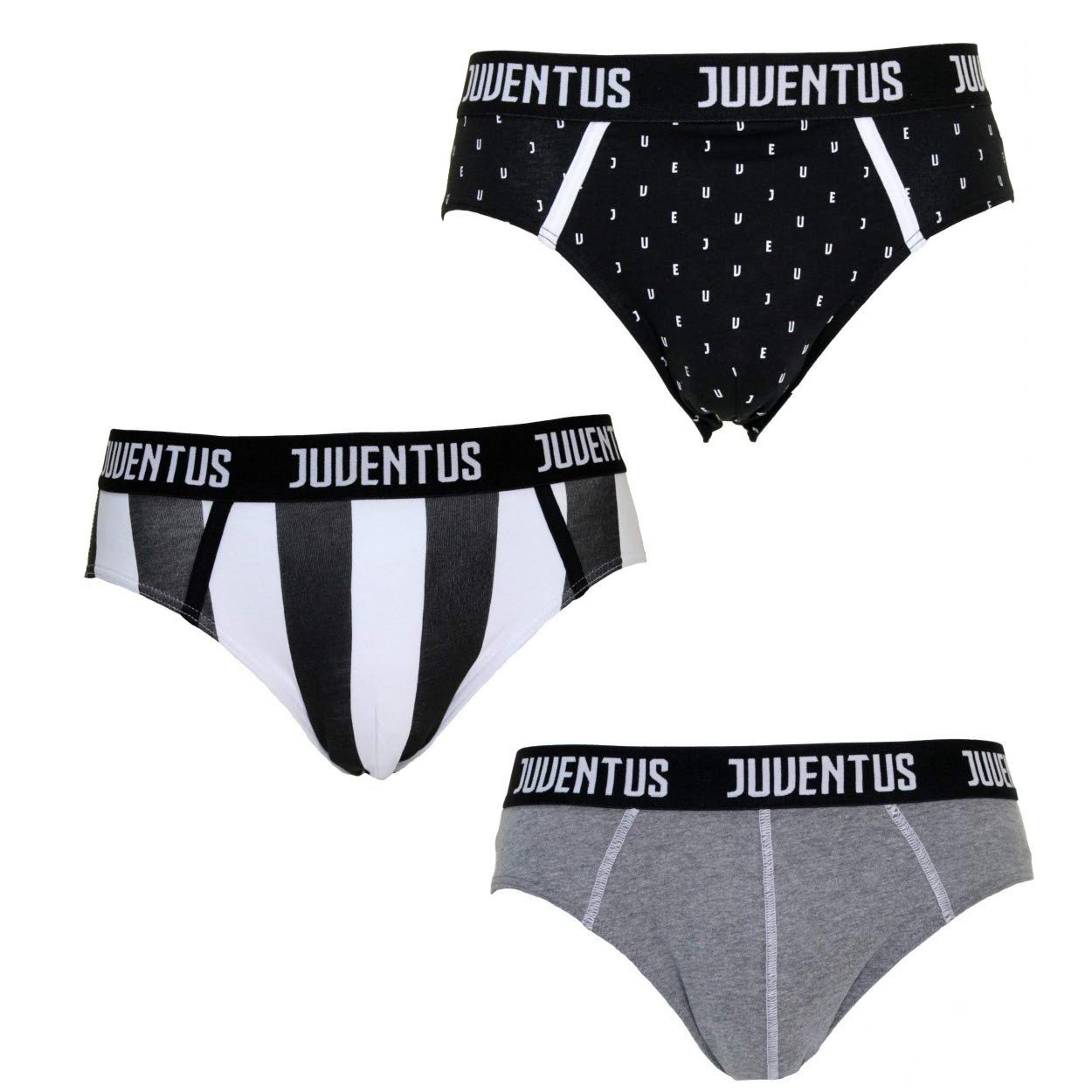 Juventus Slip Official cotone elasticizzato Taglia MLXLXXL AJUVEJU11051 Colori Confezione Mista Taglia L