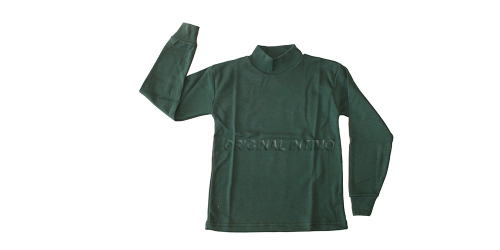 OriginalIntimo Lupetto Ragazzoa Caldo Cotone Manica lunga ORIGIL003-12a16 Anni Colori Nero Taglia 16