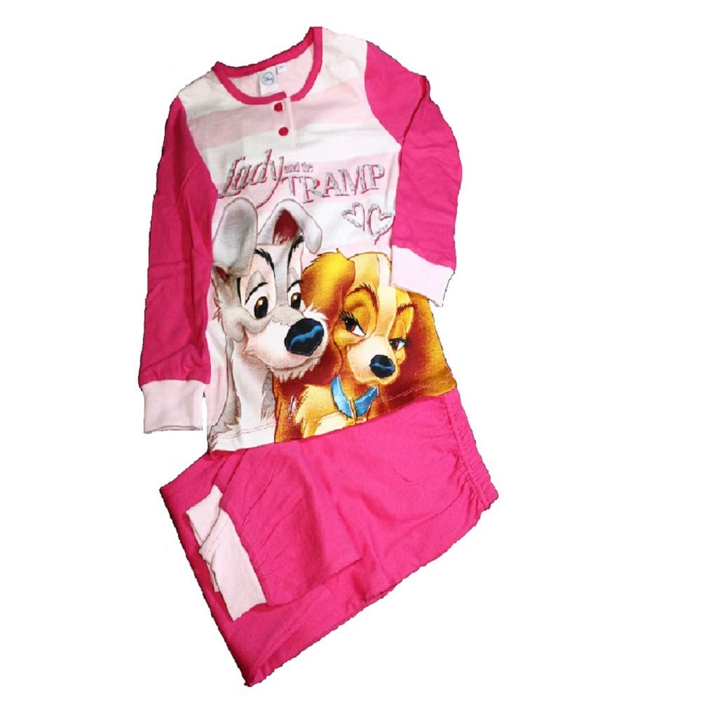 Disney Pigiama Lilli e Vagabondo Cotone Jersey 2 colori Taglie 3a7 anni ADISNEWD22649 Colori Amarena Taglia 6