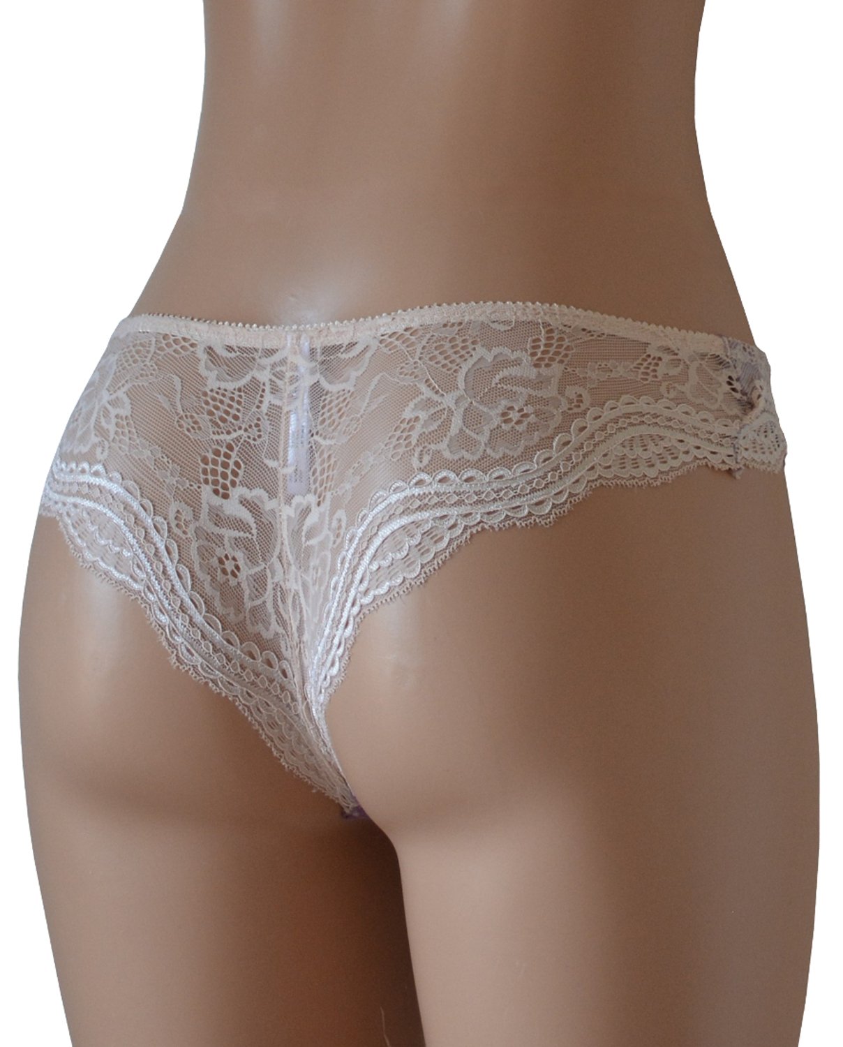 Reggiseno Ferretto Fascia Microfibra Imbottito Schiena Trasparente Love And Bra (2^, Nero)
