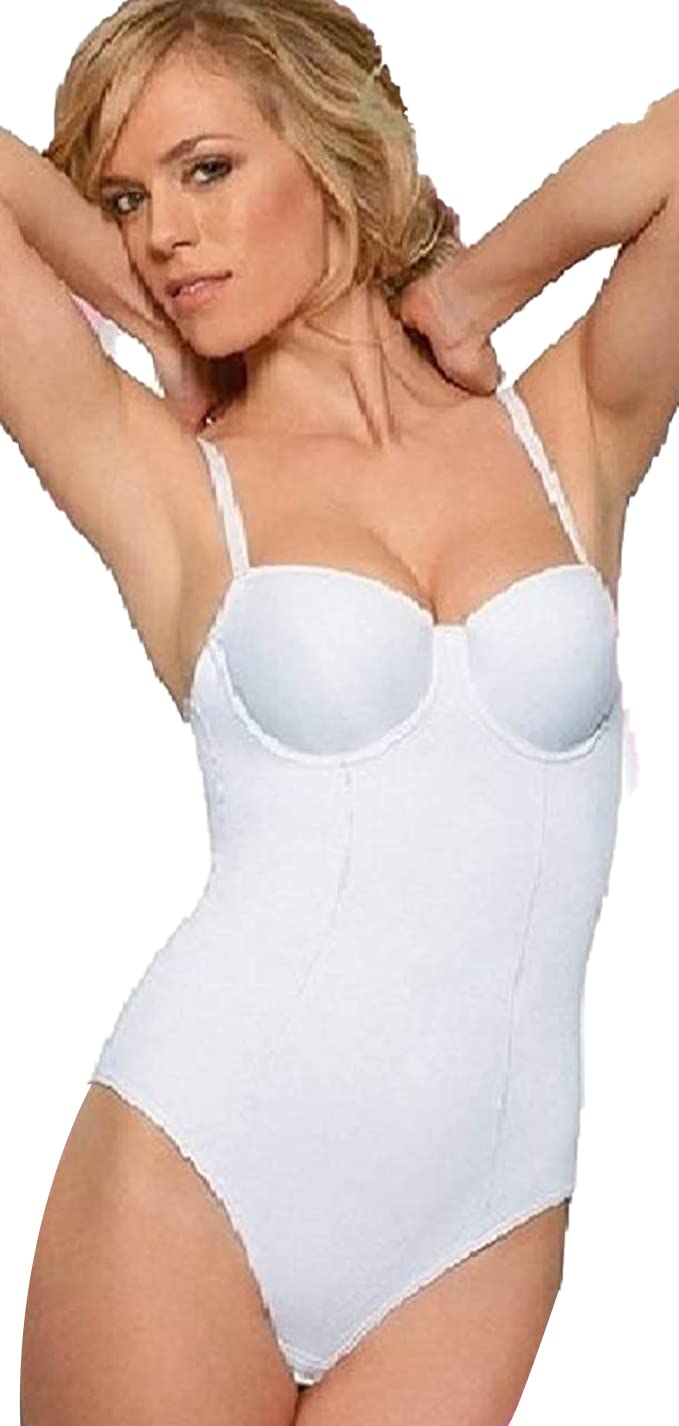 miss ARIS Body DONNA semplice con coppe preformate con ferretto AARIS1808 Colori Bianco Taglia 2