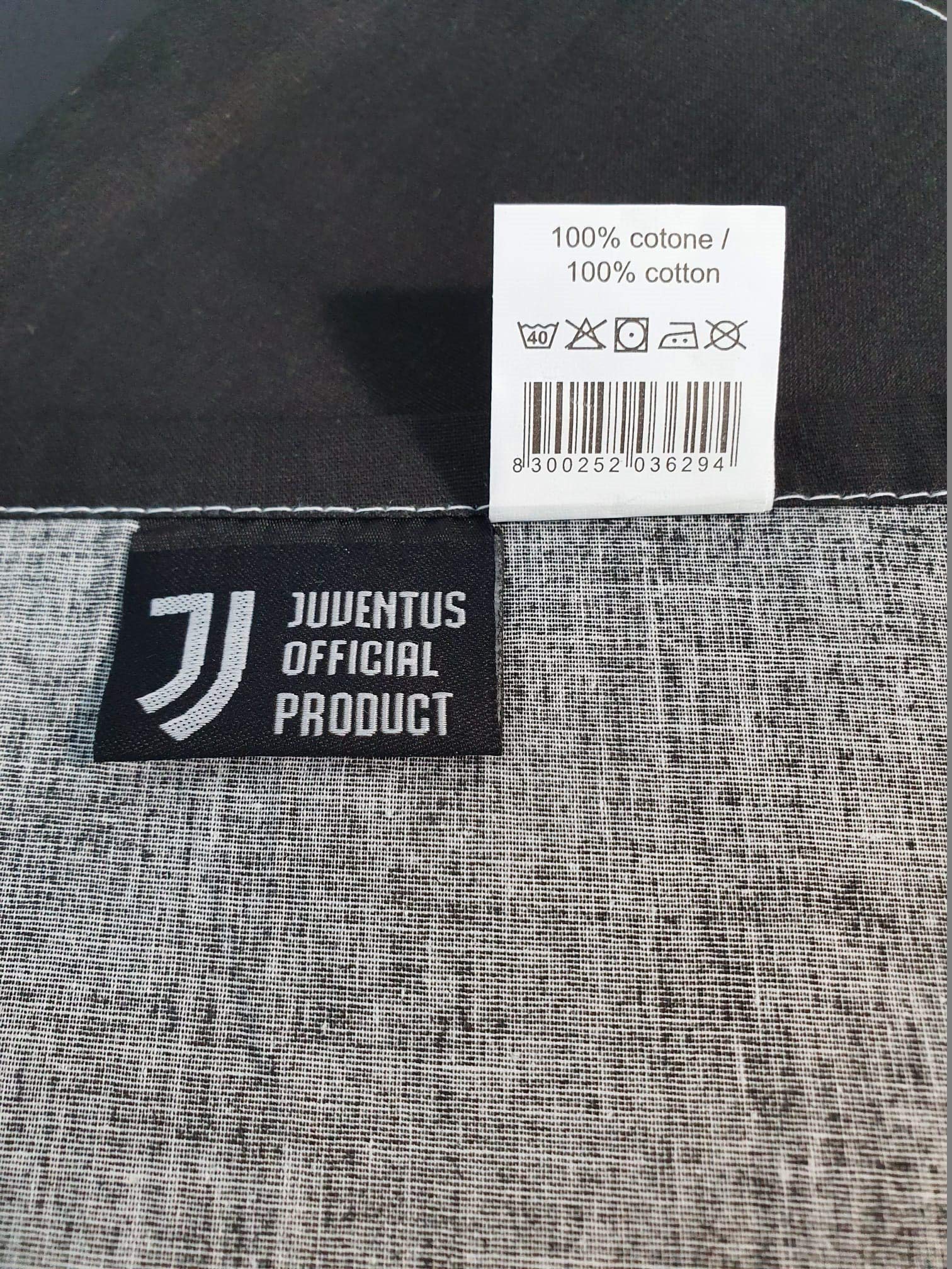 Juventus FC Completo Letto Una Piazza Juventus, Bianco