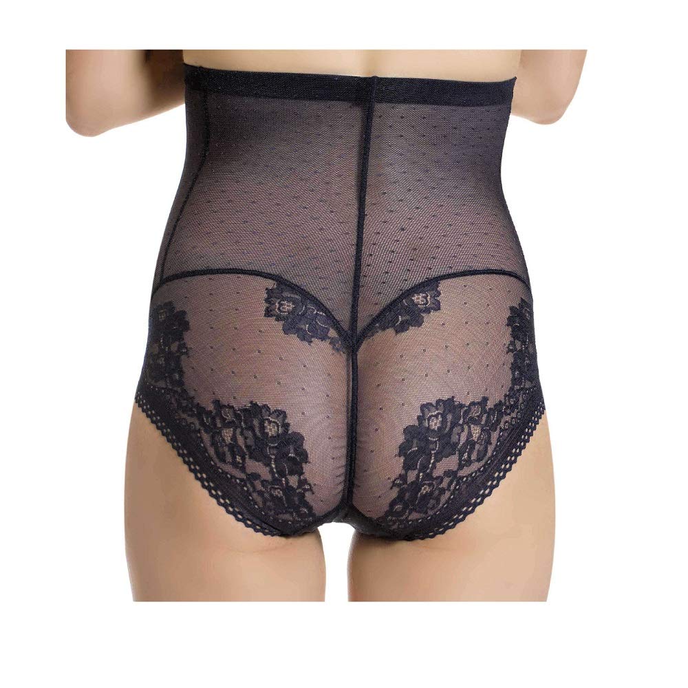 guaina donna culotte alta LEPEL art. seduce modellante ed invisibile (4, nero)