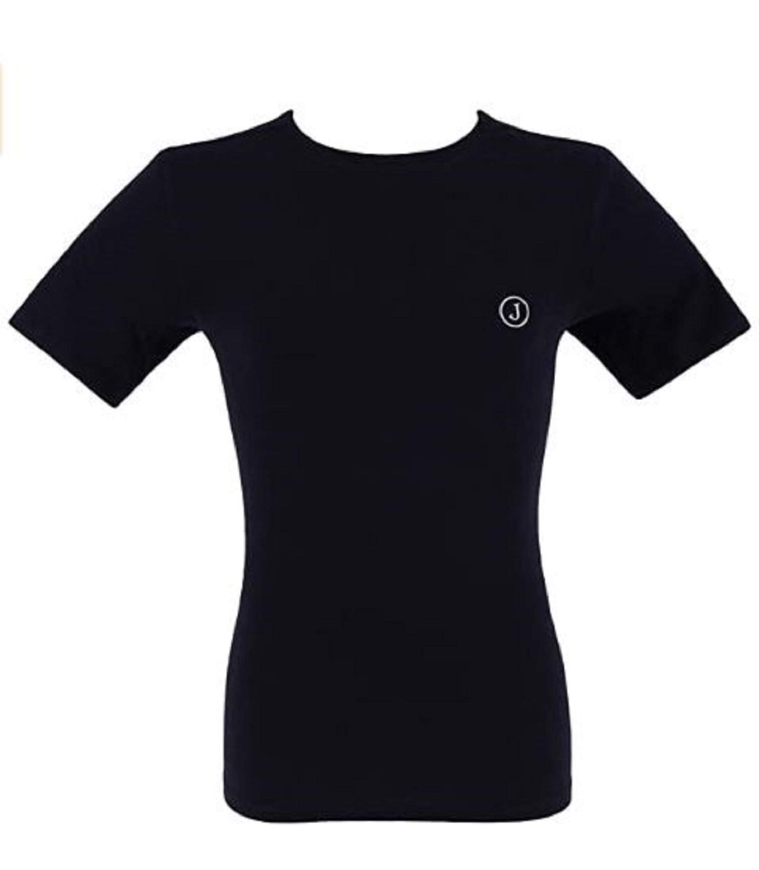 Jeckerson Maglia T-Shirt Uomo Girocollo Cotone Intimo, Blu XXL