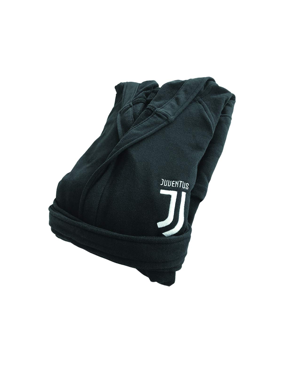Juventus FC Accappatoio Premium, Nero, S