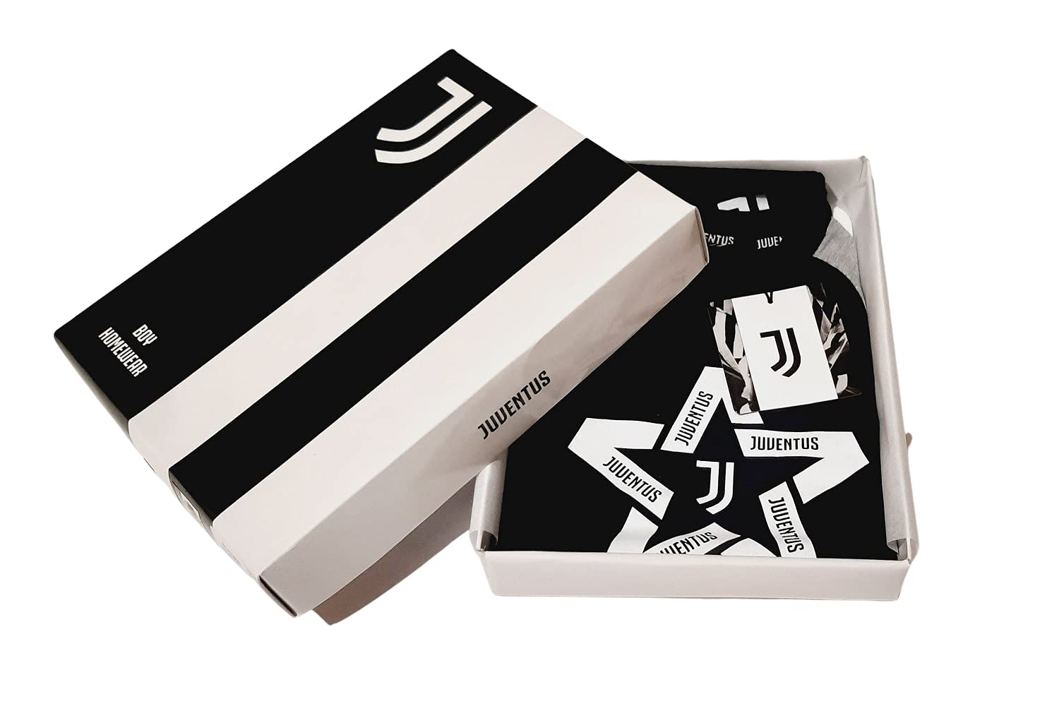 SICEM Pigiama Juventus Bambino M/M 16091 Collezione Estate (Nero, 6_Years)