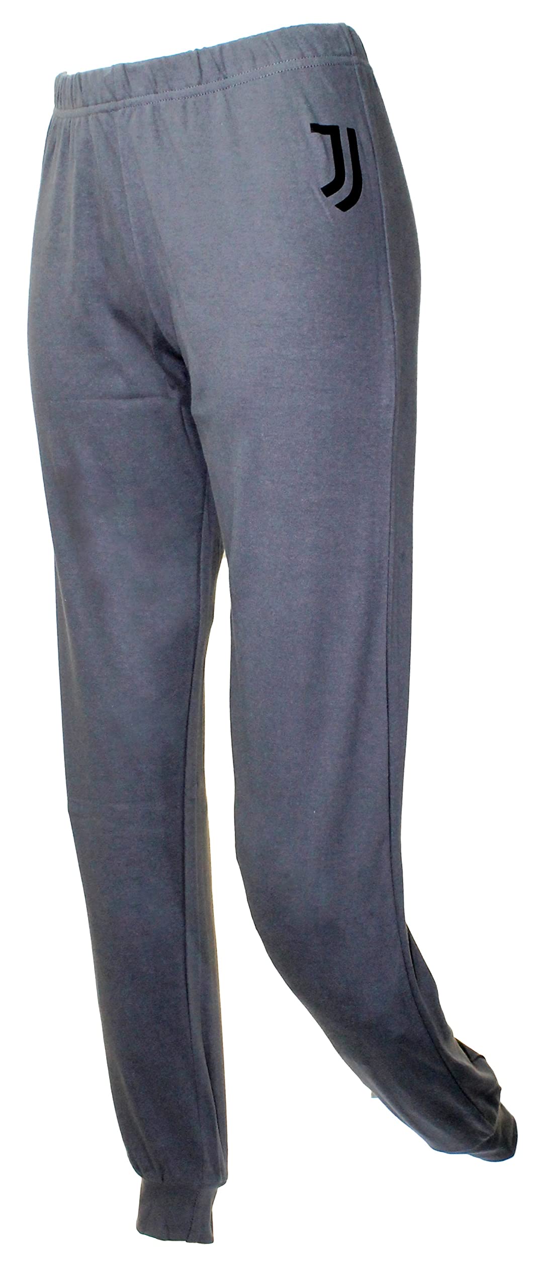 Pigiama Ragazzo Lungo Juve in Caldo Cotone Art. JU15116 Prodotto Ufficiale (10 Anni, Grigio)