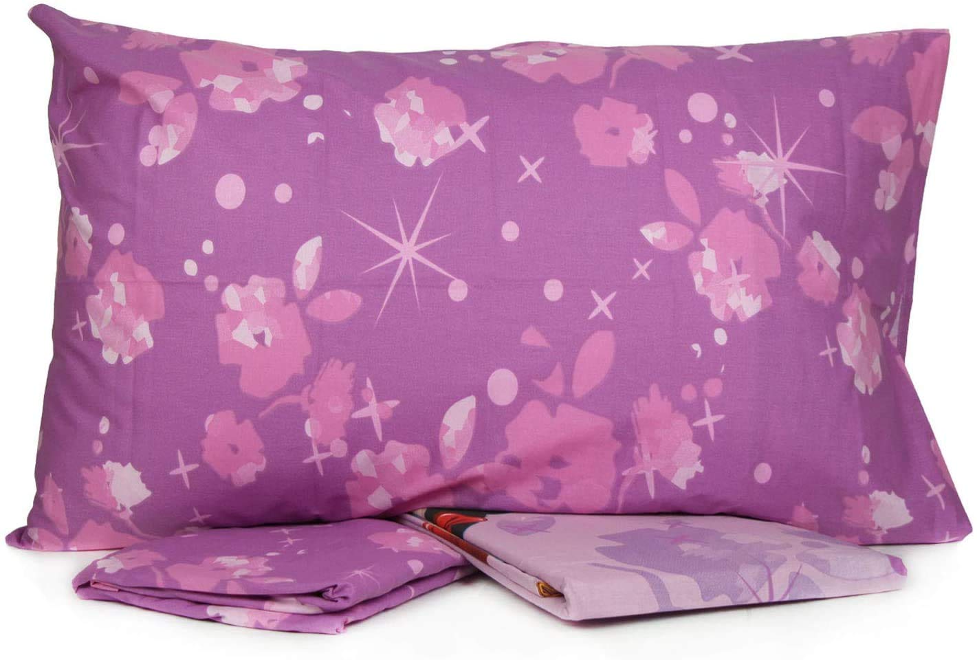 Disney - Completo Letto Principesse Una Piazza e Mezza, Set Lenzuola Letto 1,5 |Lenzuolo sopra, sotto, Federa|
