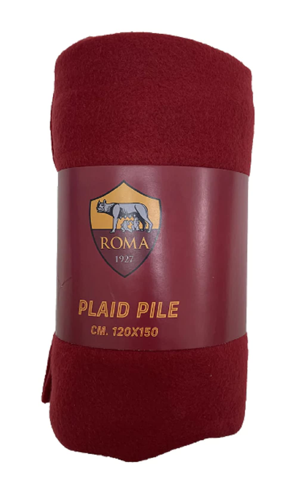 hermet Plaid in Pile 120x150 ROMA prodotto ufficiale NUOVO 2022, 100% poliestere