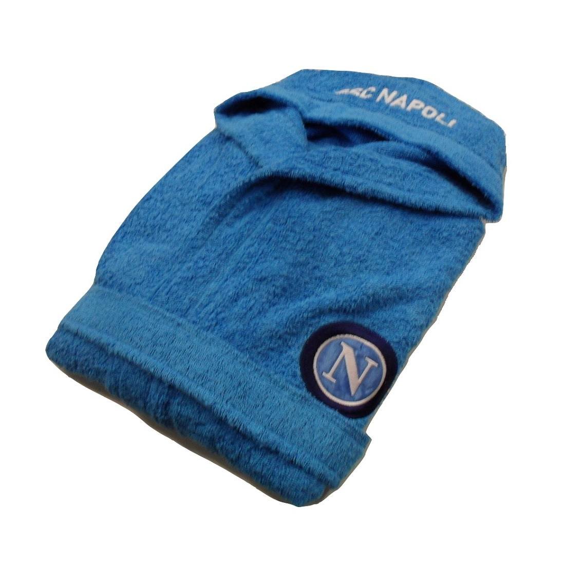 Accappatoio Spugna Bambini Napoli - Prodotto Ufficiale SSC Napoli (13-14 Anni)