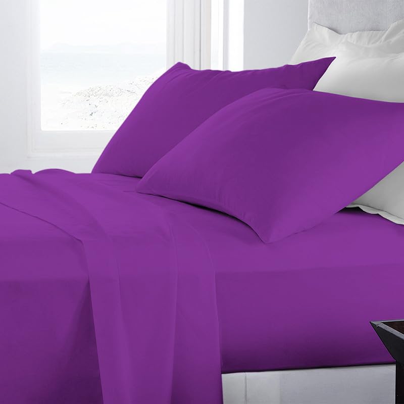 Generico COMPLETO LETTO SINGOLO TINTA UNICA VIOLA