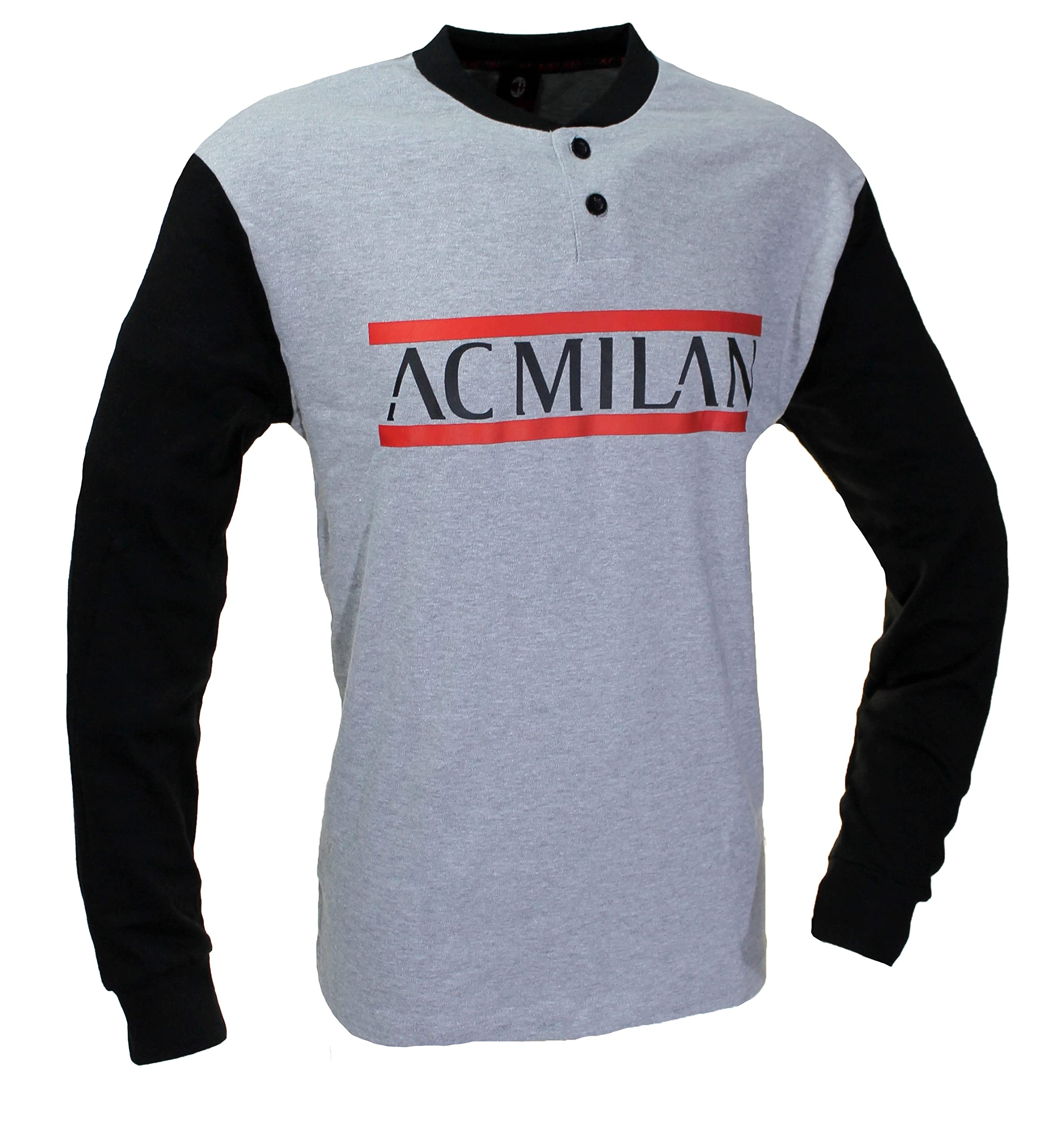 SICEM INTERNATIONAL SRL Milan Pigiama Uomo Invernale Associazione Calcio Milan Grigio 14130