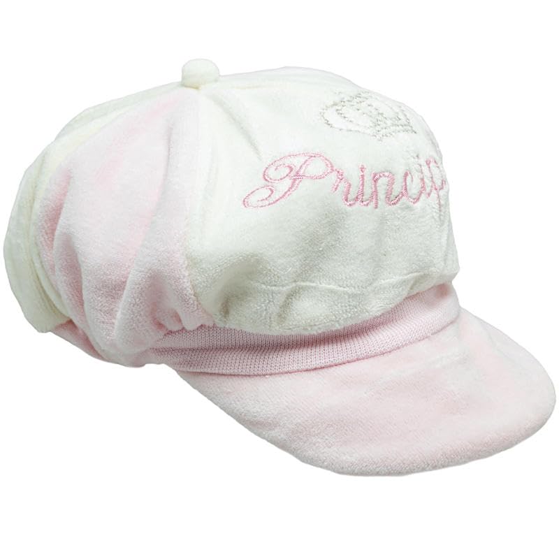 Generico Nancy Baby PRINCIPINO Cappellino Rosa in CINIGLIA Neonato