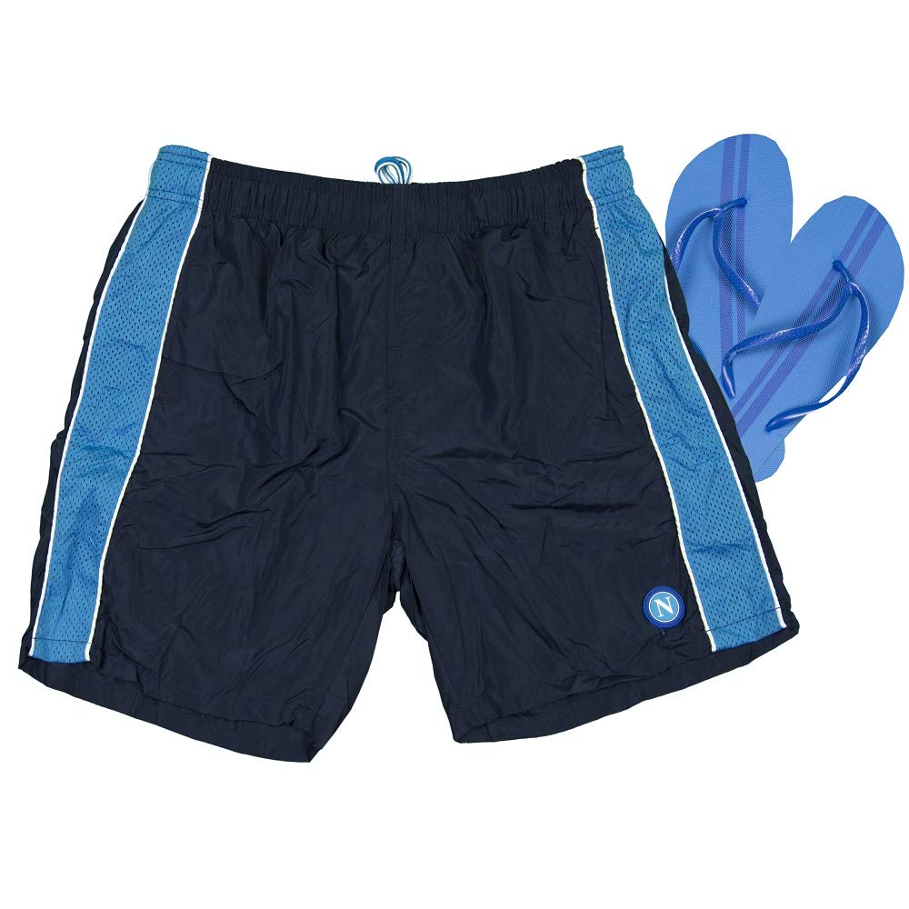 ssc napoli P19b3n90638, Costume Unisex Bambini, Blu, 11-12 Anni