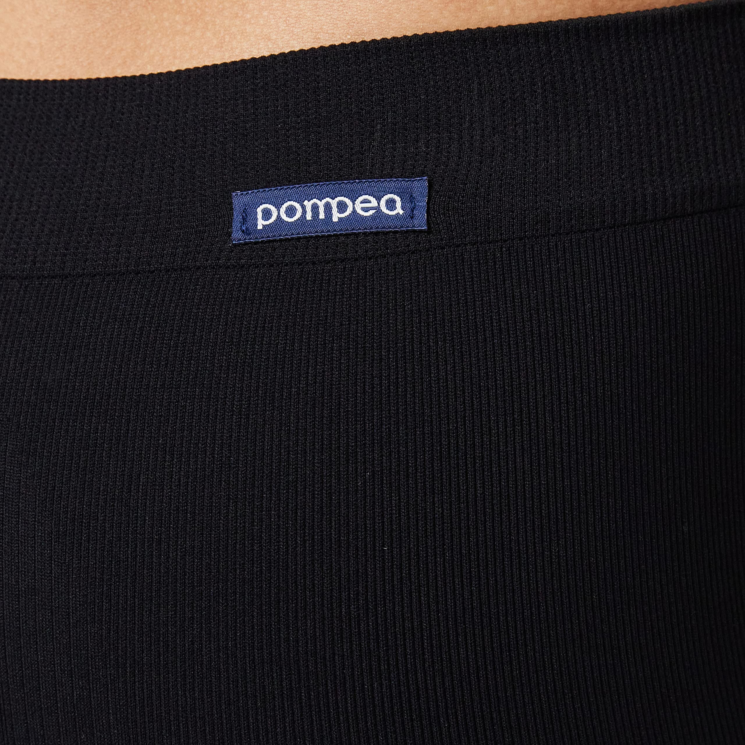 POMPEA Costa Boxer Aderenti, Nero (Nero 0071), Medium (Taglia Produttore:S/M) (Pacco da 4) Uomo