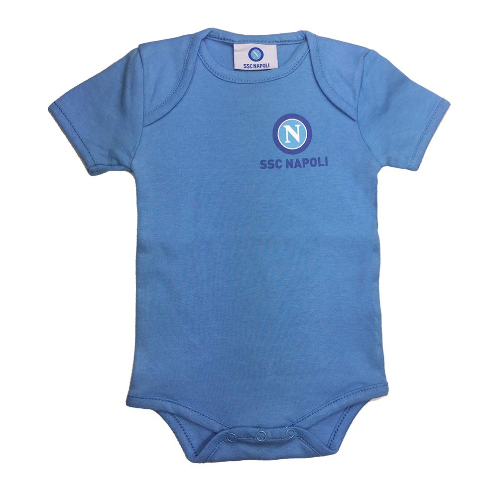 2 BODY NEONATO SSC NAPOLI (*24 MESI, CELESTE*)