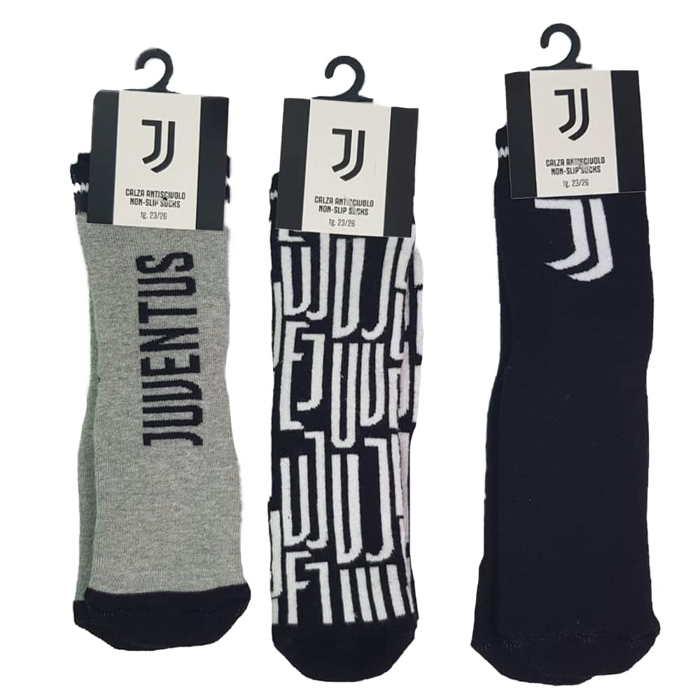 Juventus official Calzini antiscivolo bambino 3 paia (31/34)