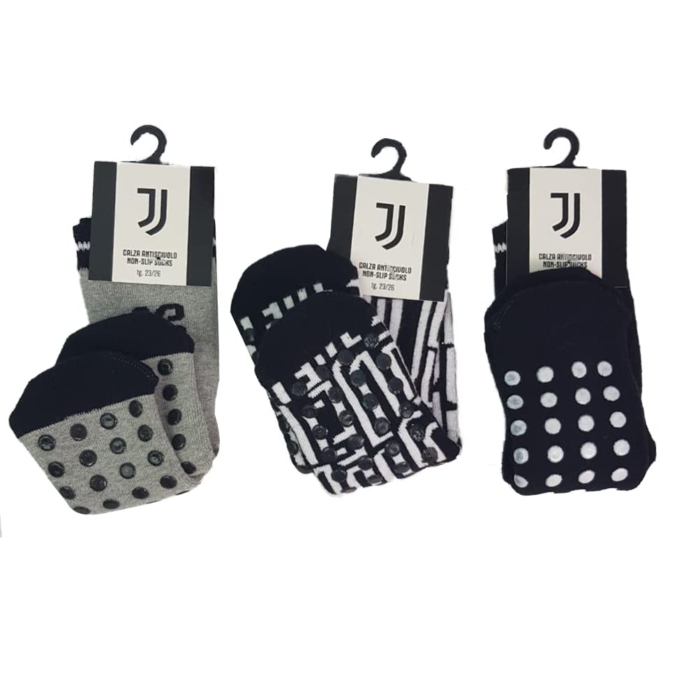 Juventus official Calzini antiscivolo bambino 3 paia (31/34)