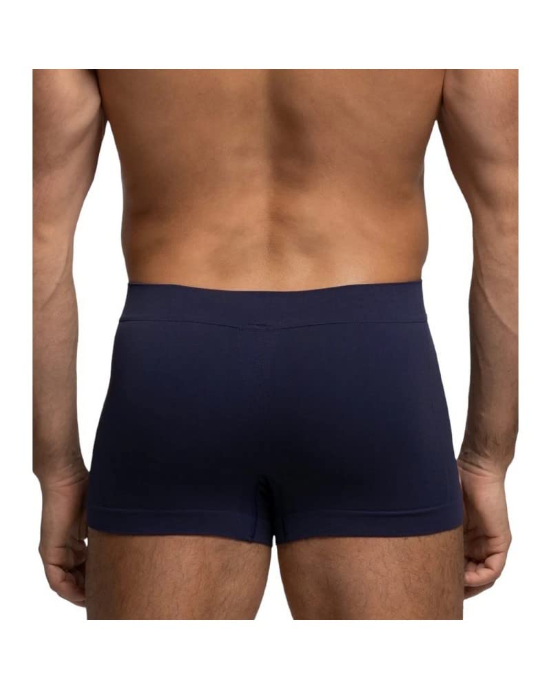 Pompea. Boxer in microfibra anatomico e senza cuciture da uomo (pacco da 3) Vari colori (Assortiti scuri, L/XL (50-52))