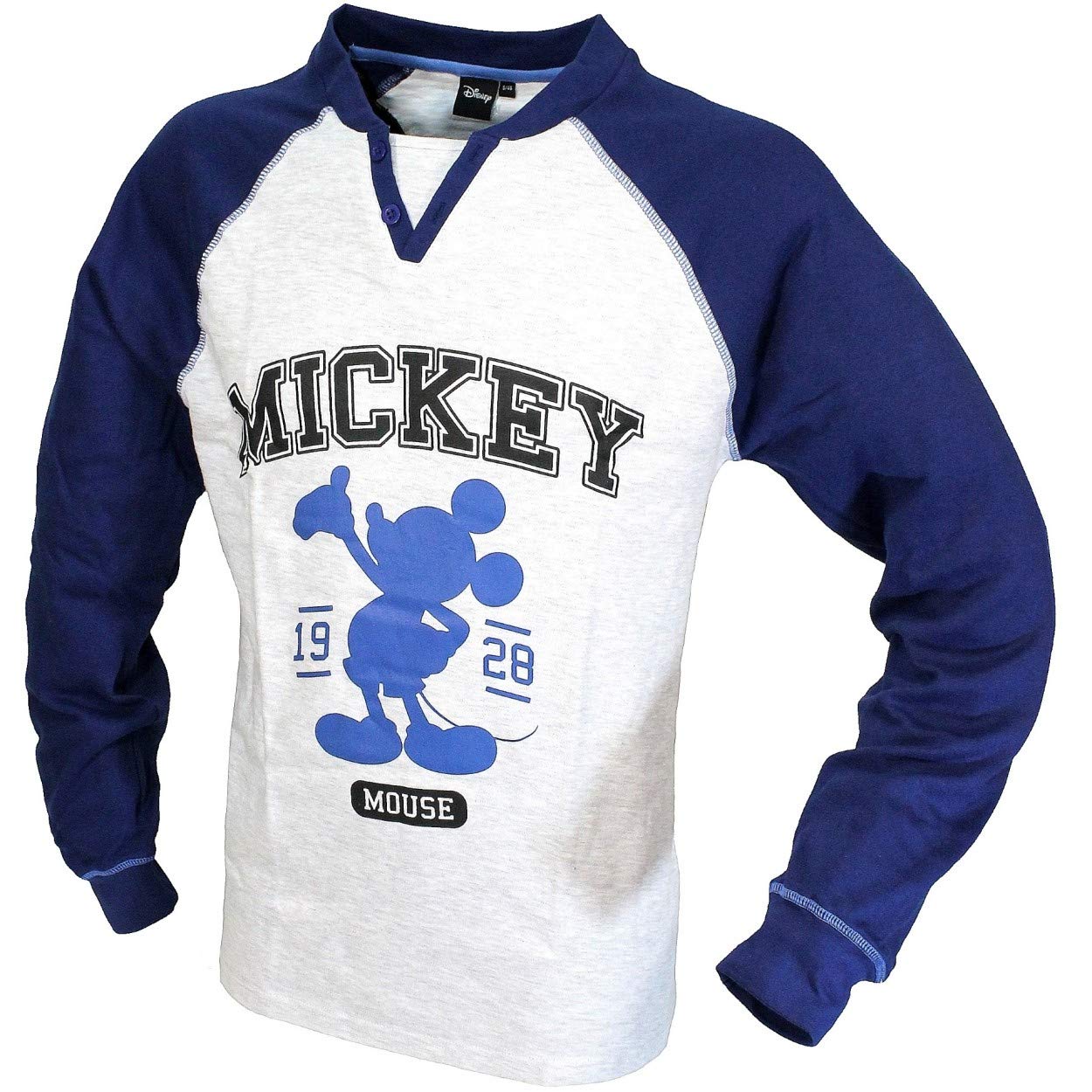Pigiama Homewear Disney Mickey Prodotto Ufficiale Cotone Interlock Art.14100