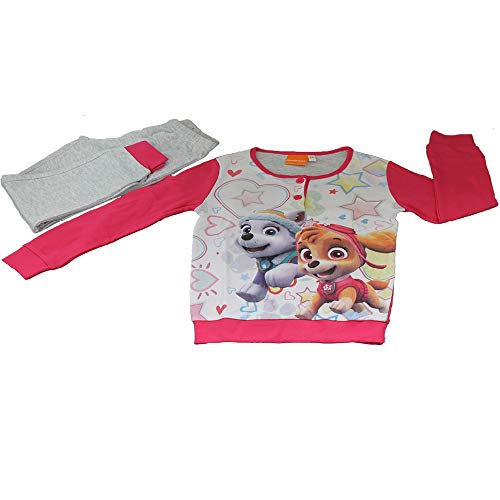 Pigiama Bambina Paw Patrol bicolore felpato 3 Mis.