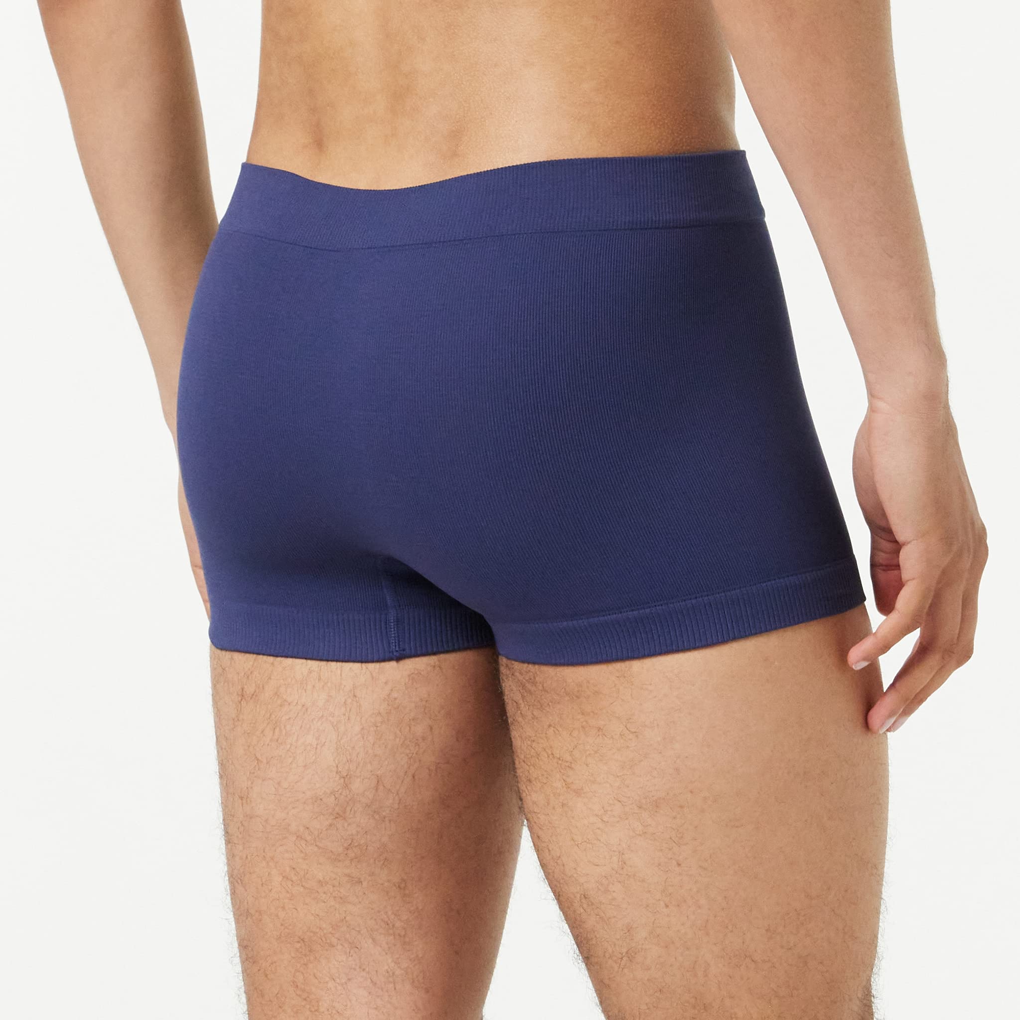 POMPEA Costa Boxer Aderenti, Blu (New Navy 0649), Large (Taglia Produttore:L/XL) (Pacco da 4) Uomo