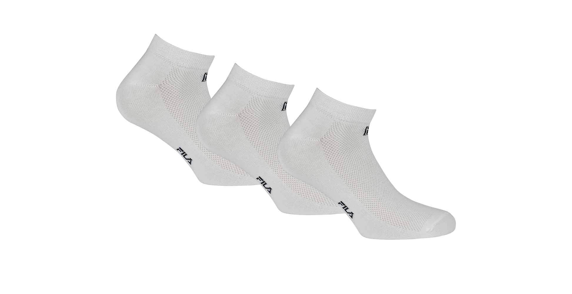 Fila F1735, Calze Unisex, White, 35/38