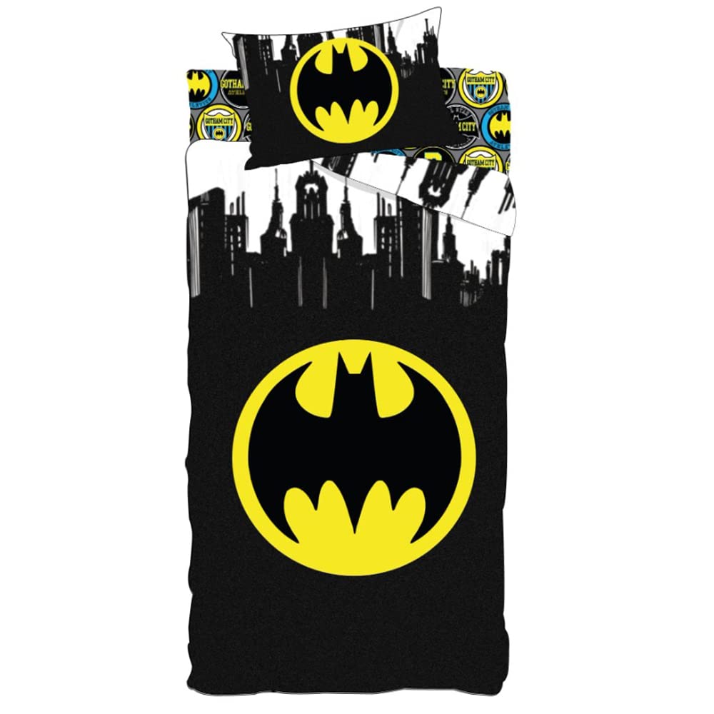 ORIGINAL INTIMO DC comics Completo letto singolo personaggi Superman/ Batman (Singolo, Batman)