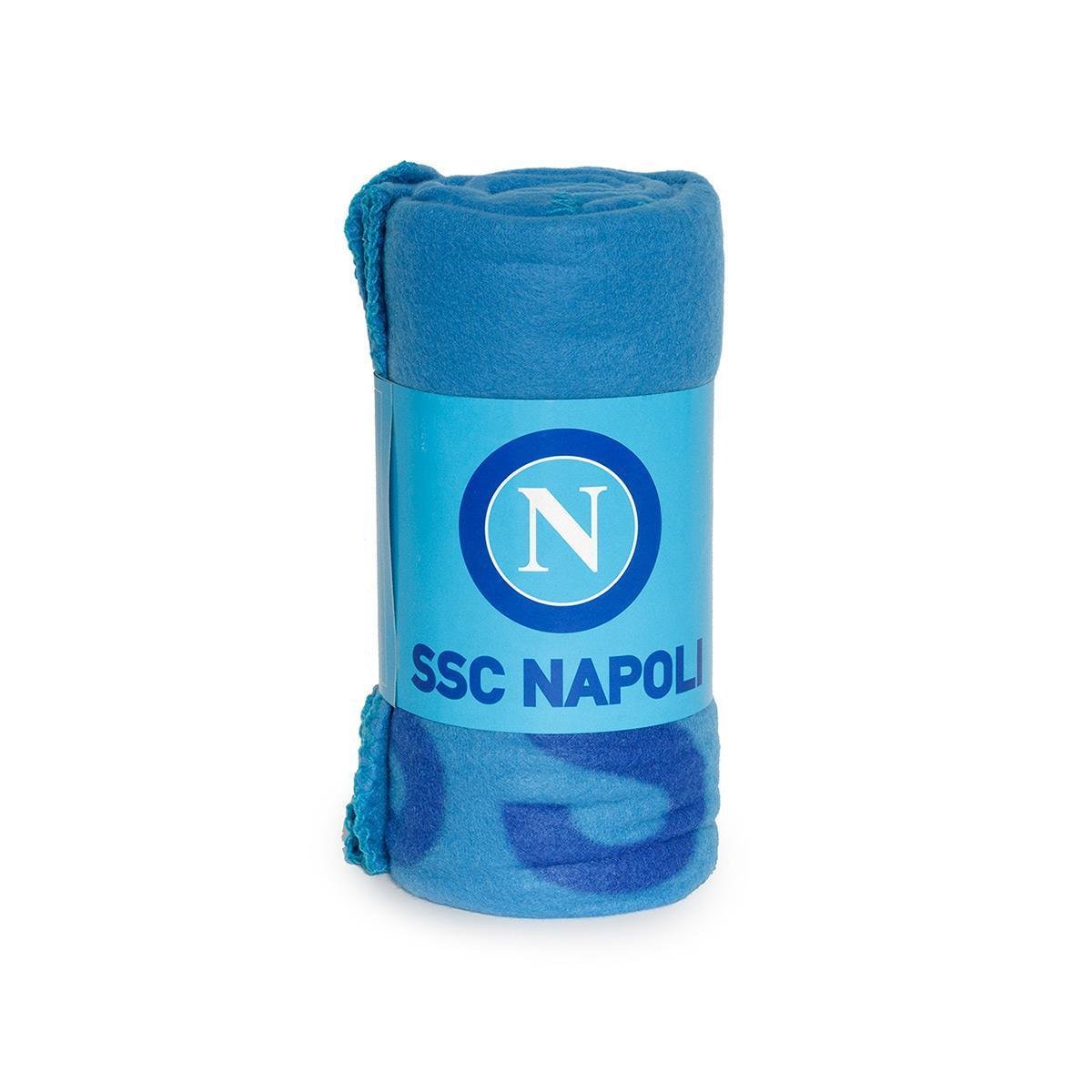 ssc napoli Coperta Plaid in Pile Ufficiale Invernale Singolo 130x160