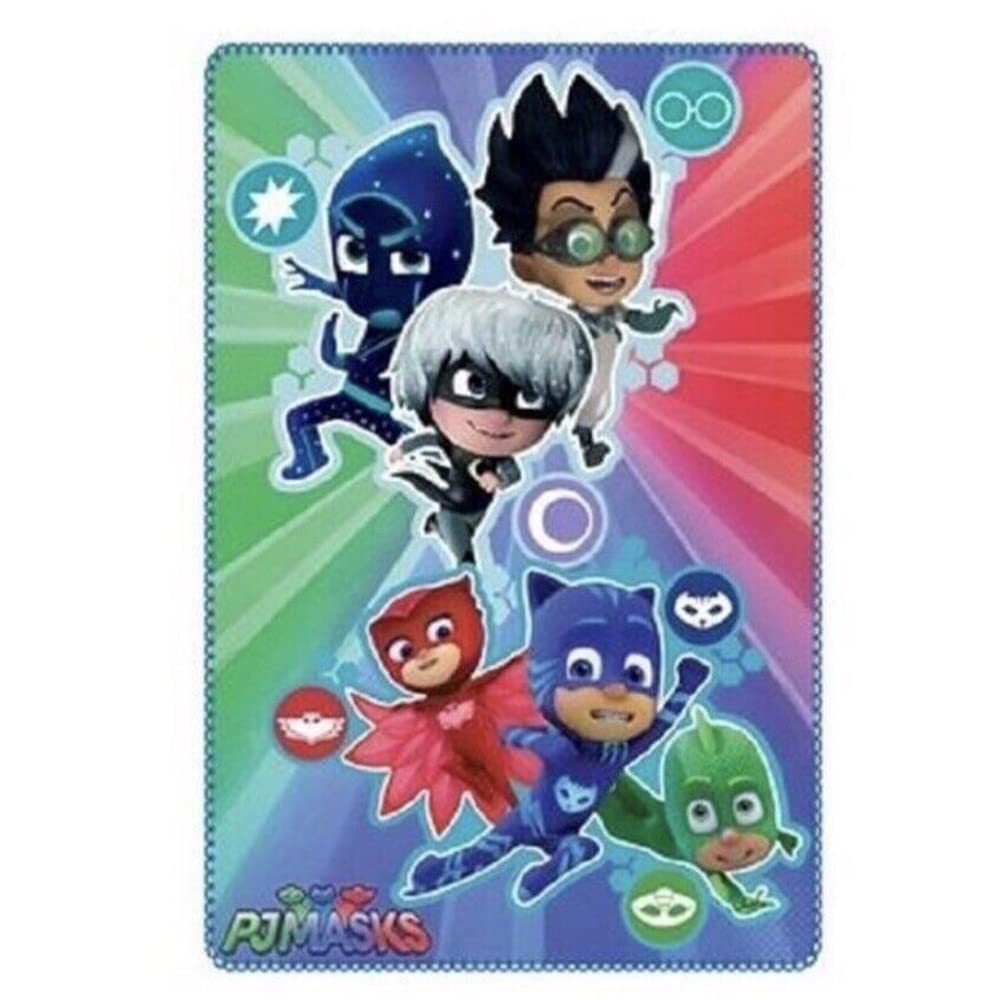 PJMASKS PLAID 100X150 PILE