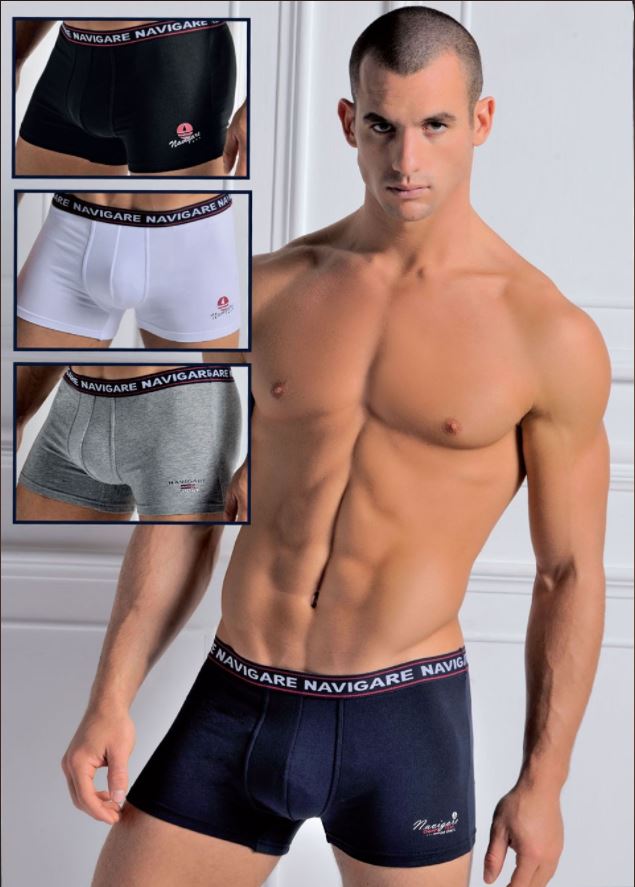 Boxer uomo Navigare 322 in cotone elasticizzato