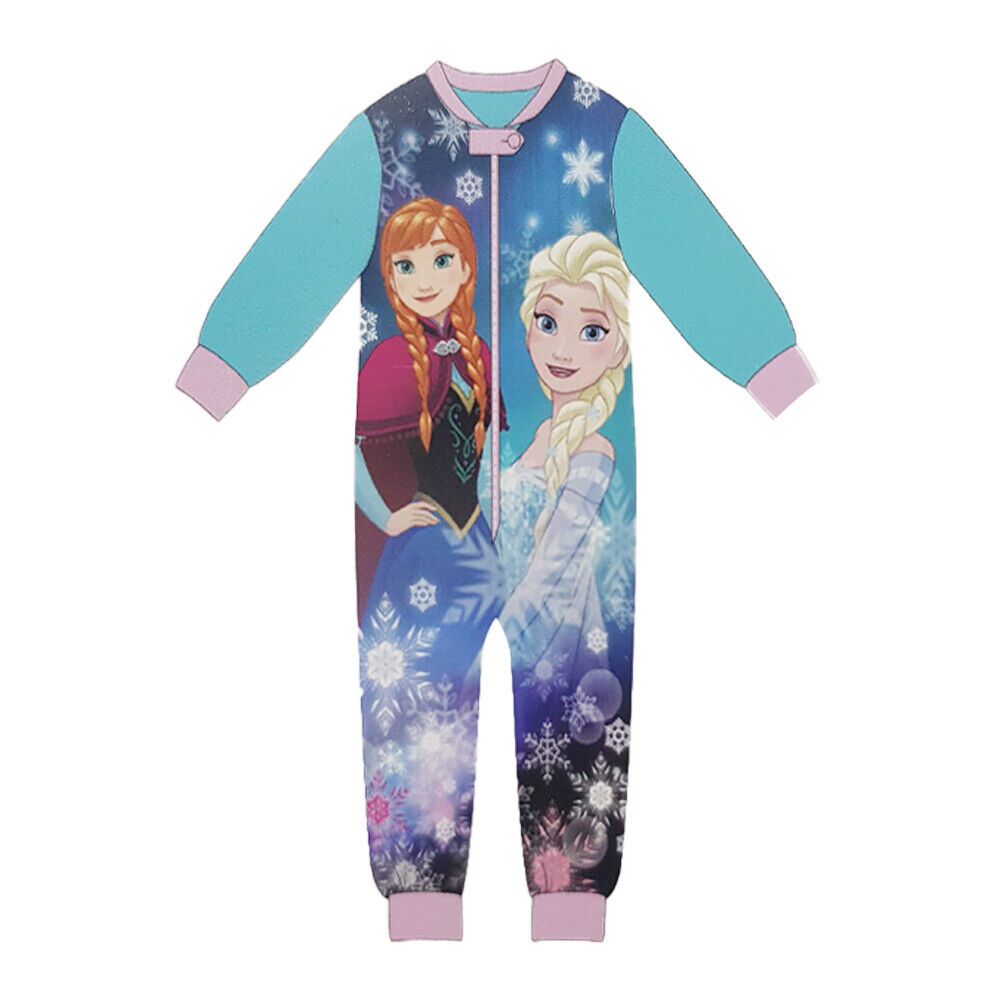 Disney pigiama intero con zip bambina FROZEN in 2 colori