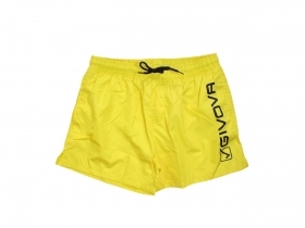 Givova Costume da Bagno Uomo Boxer Bermuda Mare in Nylon, Ti