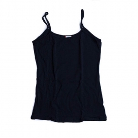 OriginalIntimo Top Donna spalla stretta in cotone elastico c