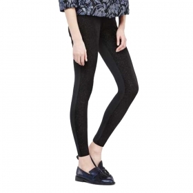 POMPEA Leggings elasticizzato Donna Invernale Velluto l