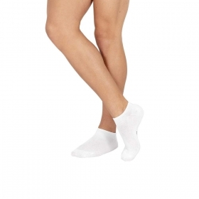 Pack 6 Paia Fantasmini Uomo POMPEA Blu Nero Bianco Cotone (6