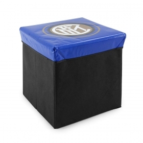 Inter,POUF CONTENITORE,Taglia Unica,blu/nero