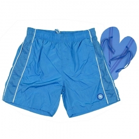 ssc napoli P19b3n90638, Costume Unisex Bambini, Celeste, 3-4