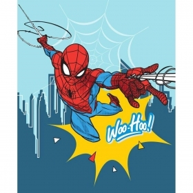 Spiderman | Coperta Morbida Soft Touch | Plaid Coral | 100x1