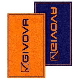 GIVOVA TELO MARE DOUBLE FACE 80 * 165 ARANCIO FLUO/BLU Tg. U
