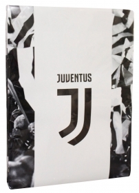 JUVENTUS 9638519S001 Copriletto, 100% Cotone, Bianco/Ne