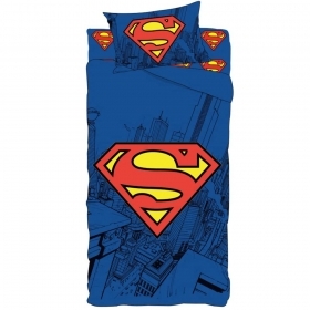 ORIGINAL INTIMO DC comics Completo letto singolo personaggi 