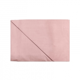 Set lenzuola singolo tinta unita 100% cotone (Rosa, Sin