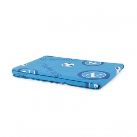 COPRILETTO 100% COTONE SSC NAPOLI 1P SINGOLO ART. PIQUE