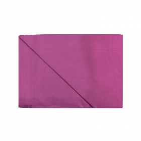 Set lenzuola singolo tinta unita 100% cotone (fuxia, Si