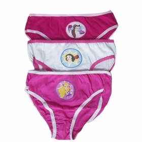 Disney Bimba Slip Confezione da 3 (Minnie/Principesse/S