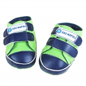 SSC Napoli Scarpette Neonato N9058 (N18(6-9MESI), Verde