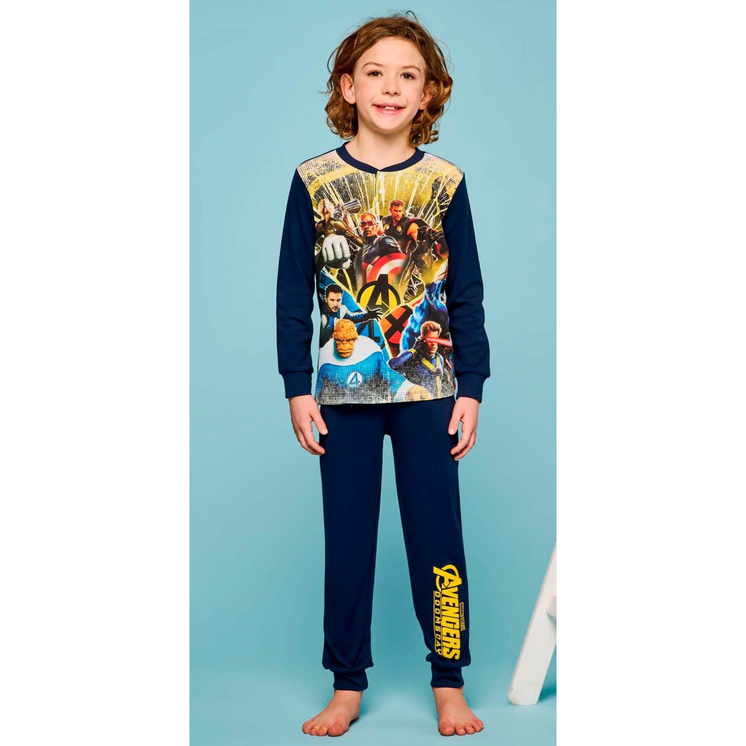 PIGIAMA AVENGERS INTERLOCK 7806