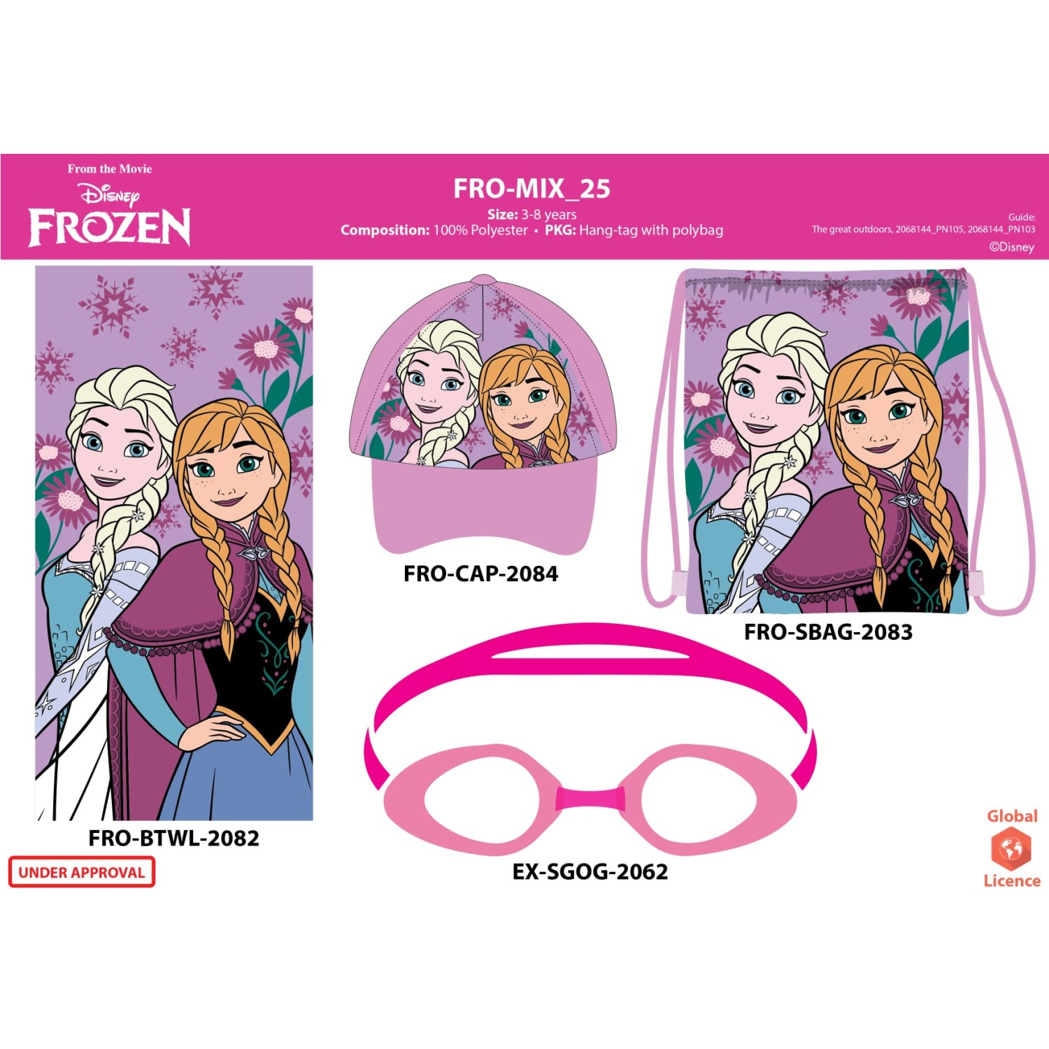 SET MARE TELO FROZEN